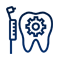 Tooth and Drill Icon