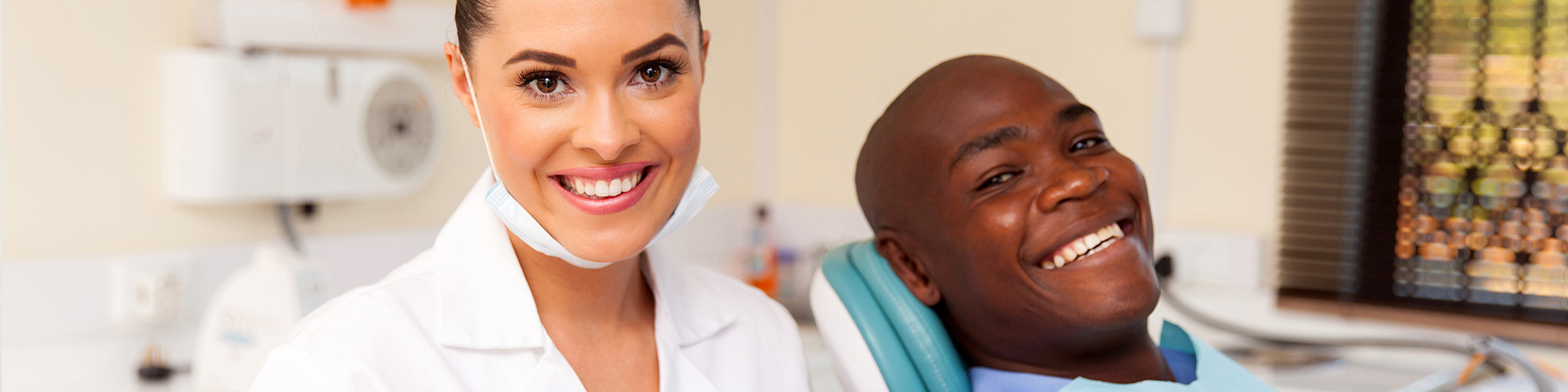 Dentist Smiling with Patient in Goldsboro, NC